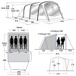 Надуваема палатка Outwell Rosedale 4PA (2020)