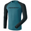 Мъжка тениска Dynafit 24/7 M L/S Tee син/черен