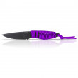 Нож Acta non verba P100 Dlc/Plain edge лилав Purple