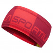 Лента за глава La Sportiva Diagonal Headband червен