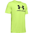 Тениска Under Armour Sportstyle Logo SS зелен LimeFizz//Black