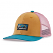 Детска шапка с козирка Patagonia Kids' Trucker Hat жълт