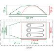Палатка Coleman Darwin 3+