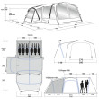 Надуваема палатка Outwell Airville 6SA