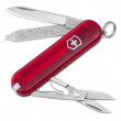 Нож Victorinox Classic SD червен прозрачен  TransRed