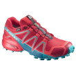 Дамски обувки Salomon Speedcross 4 GTX® W червен/син BarbadosCherry/PoppyRed/DeepLago