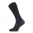 Водоустойчиви чорапи SealSkinz WF All WT Mid Length with Hyd черен Black/Grey