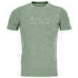 Мъжка тениска Ortovox 120 Cool Tec Wool Wash Ts M зелен Greenisarblend