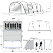 Надуваема палатка Outwell Sundale 7PA