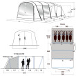 Надуваема палатка Outwell Sundale 5PA