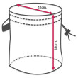 Плик за магнезий SIERRA Climbing Tube Chili