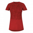 Дамска функционална блуза Husky Merino 100 Къс ръкав L червен