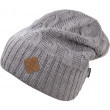 Плетена шапка от мериносана вълна Kama A107 сив Grey