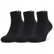 Чорапи Under Armour Core QTR 3PK черен Black/White