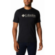 Мъжка тениска Columbia CSC Basic Logo Tee черен/бял BlackCscBrandRetroPrintfill