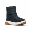 Дамски зимни ботуши Columbia Snowtrot™ Mid черен/бял Black, Sea Salt