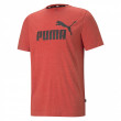 Мъжка тениска Puma ESS Heather Tee червен