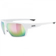 Спортни очила Uvex Sportstyle 238 бял/розов White Matt/Mirror Pink