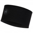 Лента за глава Buff MW Wool Headband черен SolidBlack