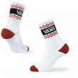 Дамски чорапи Vans Wm Girl Gang Crew 6.5-10 1Pk бяло/червен