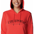 Дамски суичър Columbia Logo Hoodie червен