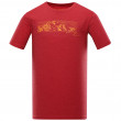 Мъжка тениска Alpine Pro Abic 9 червен Burgundy