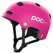 Детска колоездачна каска POC POCito Crane MIPS розов FluorescentPink