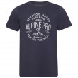 Мъжка тениска Alpine Pro Uneg 9 тъмно син Blue