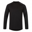 Функционална мъжка тениска  Husky Active Winter блуза с дълъг ръкав - M черен
