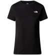 Дамска тениска The North Face W S/S Simple Dome Slim Tee черен