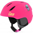 Детска ски каска Giro Launch Mat розов BrightPink/DiscoBirds
