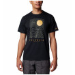 Мъжка тениска Columbia Csc™ Seasonal Logo Tee черен Black, Linear Drifts