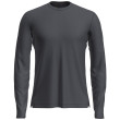 Функционална мъжка тениска  Icebreaker M Mer 150 Ace LS Tee черен Graphite