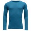 Мъжка тениска Devold Breeze Man Shirt long sleeve син BlueMelange