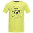 Мъжка тениска Alpine Pro Levek жълт