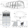 Надуваема палатка Outwell Forestville 6SA