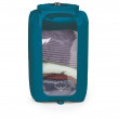Водоустойчива торба Osprey Dry Sack 35 W/Window син