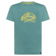 Мъжка тениска La Sportiva Hipster T-Shirt M зелен/син Pine