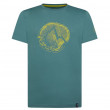 Мъжка тениска La Sportiva Cross Section T-Shirt M син/зелен Pine