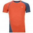 Мъжка тениска Ortovox 120 Cool Tec Fast Upward Ts M оранжев DesertOrangeBlend