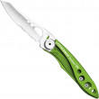 Сгъваем нож Leatherman Skeletool KBX зелен Green