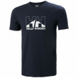 Мъжка тениска Helly Hansen Nord Graphic T-Shirt син