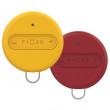 Ключодържател Fixed Sense Smart Tracker - Duo Pack жълт/червен