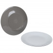 Чиния Bo-Camp Breakfast Plate Melamine 2 кафяво-сиво Taupe/White