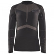 Дамска тениска Craft Блуза Active Intensity W черен/сив AsphaltTouch