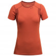 Дамска тениска Devold Hiking Woman T-shirt червен Brick