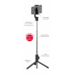 Селфи стик Swissten BLUETOOTH SELFIE STICK ALUMINUM TRIPOD PRO