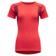 Дамска тениска Devold Hiking Woman T-shirt   сьомга Poppy/Beetroot