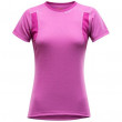 Дамска тениска Devold Hiking Woman T-shirt розов Anemone