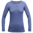 Дамска тениска Devold Breeze Woman Shirt син BluebellMelange